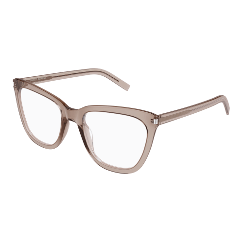 Brille  Saint laurent Sl 548 slim opt col. 003 Damen Schmetterling Braun