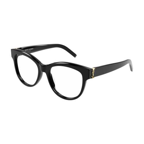 Brille  Saint laurent Sl m108 col. 002 Damen Runden Schwarz