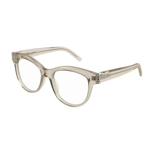 Brille  Saint laurent Sl m108 col. 008 Damen Runden Beige