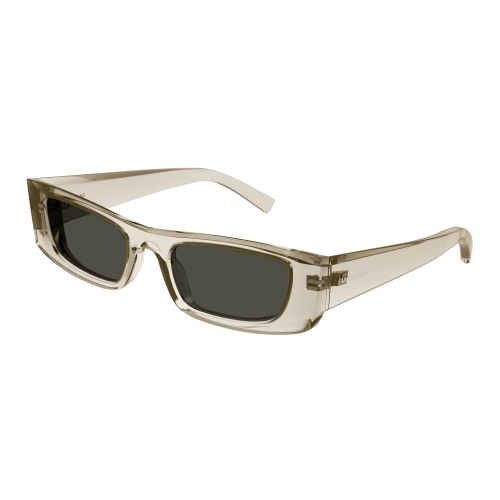 Sonnenbrillen  Saint laurent Sl 553 col. 005 Unisex Rechteckig Beige