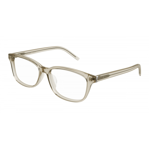 Brille  Saint laurent Sl m109/f col. 004 Damen Rechteckig Beige