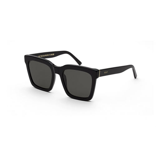 Sonnenbrillen  Retrosuperfuture Ur1 aalto black col. black Unisex Rechteckig Schwarz