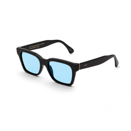 Sonnenbrillen  Retrosuperfuture Mkk america col. azure Unisex Rechteckig Schwarz