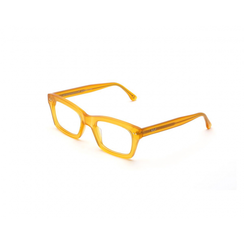 Brille  Retrosuperfuture 67o nummer 95 col. heiter Unisex Rechteckig Gelb