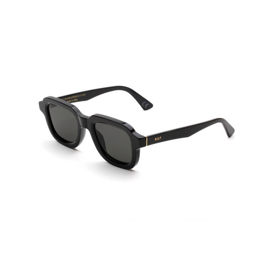 Sonnenbrillen  Retrosuperfuture Vr5 lazarus col. black Unisex Rechteckig Schwarz