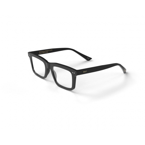 Brille  Retrosuperfuture 5y7 nummer 101 col. schwarz Unisex Rechteckig Schwarz