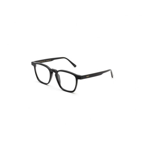 Brille  Retrosuperfuture Rj6 unico optisch spalt. schwarz Unisex Rechteckig Schwarz