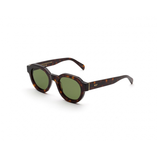 Sonnenbrillen  Retrosuperfuture 2x1 vostro col. 3627 Unisex Runden Havana