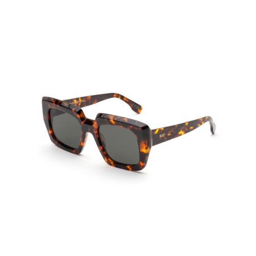 Sonnenbrillen  Retrosuperfuture Zys piscina col. burnt havana Unisex Rechteckig Havana