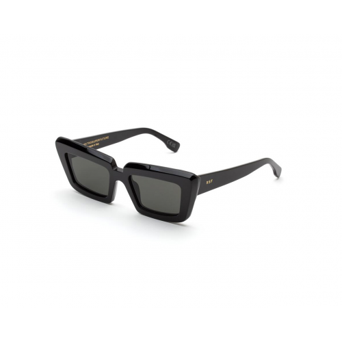 Sonnenbrillen  Retrosuperfuture 2gs coccodrillo col. black Unisex Rechteckig Schwarz