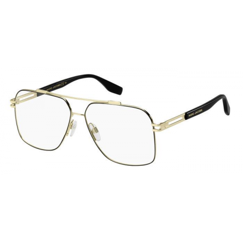 Brille  Marc jacobs Marc 634 col. rhl Herren Rechteckig Schwarzes gold