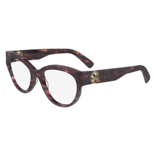 Brille  Longchamp Lo2728 col. 606 Donna Cat eye Rosso