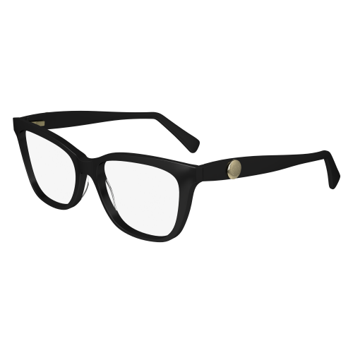 Brille  Longchamp Lo2744 col. 001 Donna Squadrata Nero