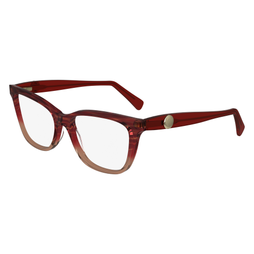 Brille  Longchamp Lo2744 col. 606 Donna Squadrata Rosso