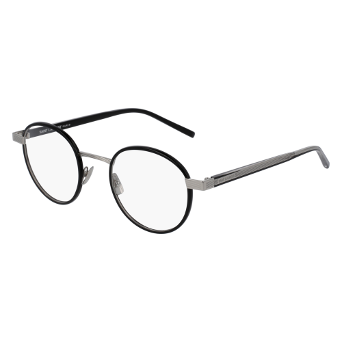 Brille  Saint laurent Sl 125 col. 001 Unisex Runden Schwarz