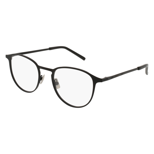 Brille  Saint laurent Sl 179 col. 001 Unisex Runden Schwarz