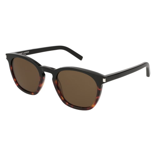 Sonnenbrillen  Saint laurent Sl 28 col. 025 Unisex Rechteckig Schwarz