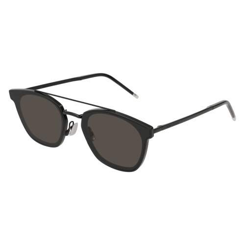 Sonnenbrillen  Saint laurent Sl 28 metal col. 001 Unisex Rechteckig Schwarz