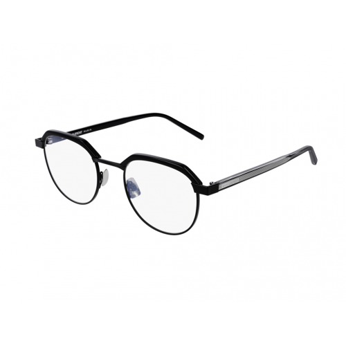 Brille  Saint laurent Sl 124 col. 004 Unisex Runden Schwarz