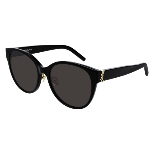 Sonnenbrillen  Saint laurent Sl m39/k col. 001 Damen Runden Schwarz