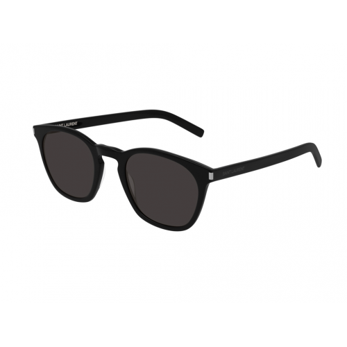 Sonnenbrillen  Saint laurent Sl 28 slim col. 001 Unisex Rechteckig Schwarz