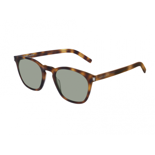 Sonnenbrillen  Saint laurent Sl 28 slim col. 002 Unisex Rechteckig Havana