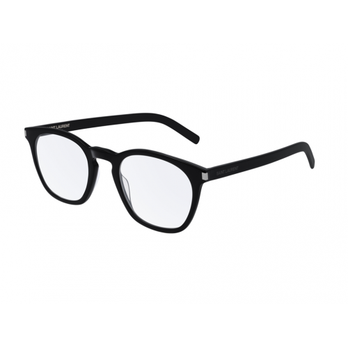 Brille  Saint laurent Sl 30 slim col. 001 Unisex Rechteckig Schwarz