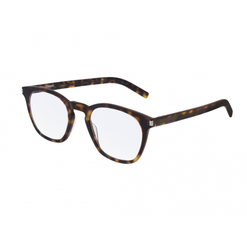 Brille  Saint laurent Sl 30 slim col. 003 Unisex Rechteckig Havana