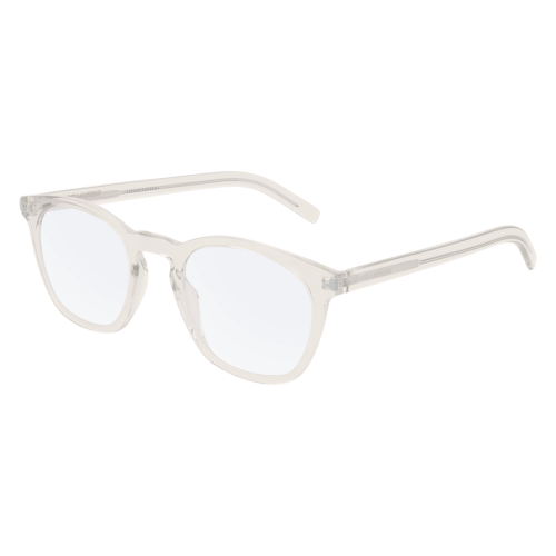 Brille  Saint laurent Sl 30 slim col. 004 Unisex Rechteckig Transparent