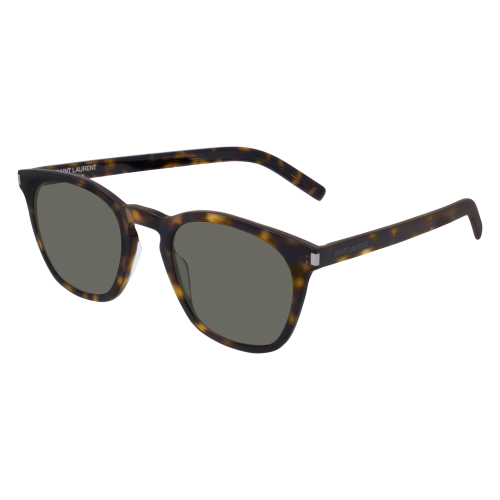 Sonnenbrillen  Saint laurent Sl 28 slim col. 003 Unisex Rechteckig Havana