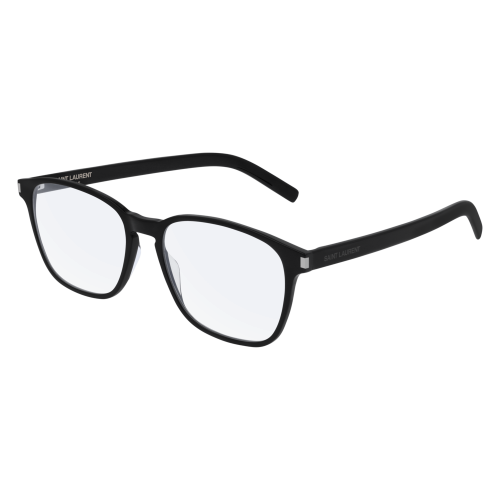 Brille  Saint laurent Sl 186 b slim col. 001 Unisex Rechteckig Schwarz