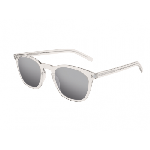 Sonnenbrillen  Saint laurent Sl 28 slim col. 006 Unisex Rechteckig Beige