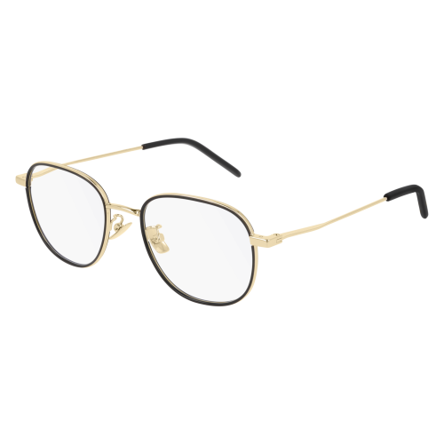 Brille  Saint laurent Sl 362 col. 003 Unisex Runden Gold