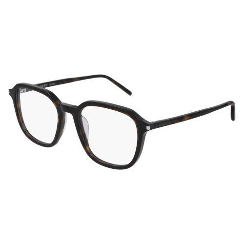 Brille  Saint laurent Sl 387 col. 002 Unisex Geometrische Havana