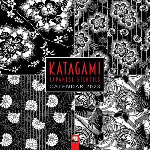 Flame Tree Publishing - Katagami – Japanische Malerschablonen 2023