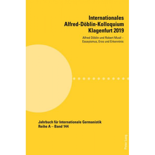 Internationales Alfred-Döblin-Kolloquium Klagenfurt 2019