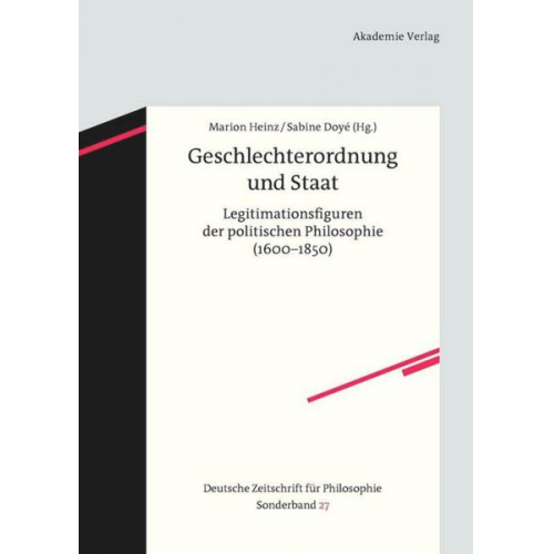 Geschlechterordnung und Staat