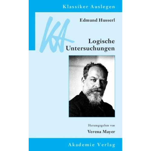 Verena Mayer & Christopher Erhard - Edmund Husserl: Logische Untersuchungen