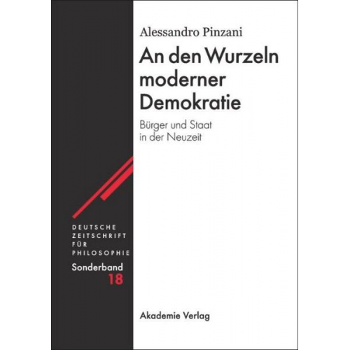 Alessandro Pinzani - An den Wurzeln moderner Demokratie