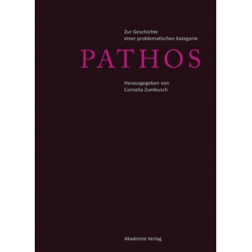 Cornelia Zumbusch - Pathos