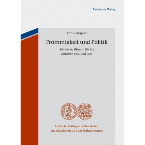 Christian Speer - Frömmigkeit und Politik