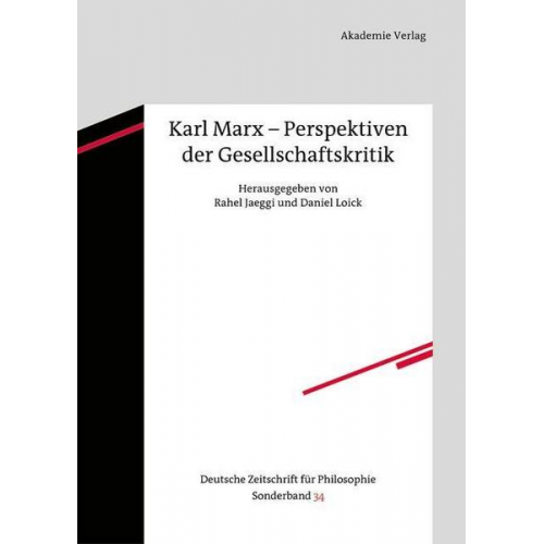 Karl Marx – Perspektiven der Gesellschaftskritik