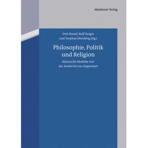 Philosophie, Politik und Religion