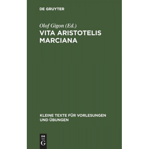 Vita Aristotelis Marciana