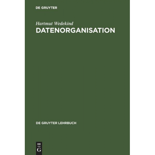 Hartmut Wedekind - Datenorganisation