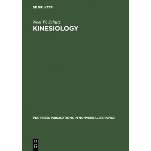 Noel W. Schutz - Kinesiology