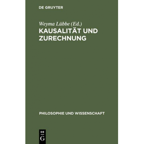 Kausalität und Zurechnung