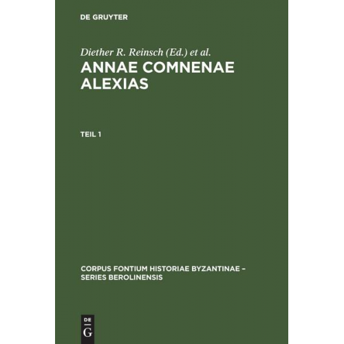 Anna Komnene - Annae Comnenae Alexias