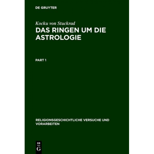 Kocku Stuckrad - Das Ringen um die Astrologie