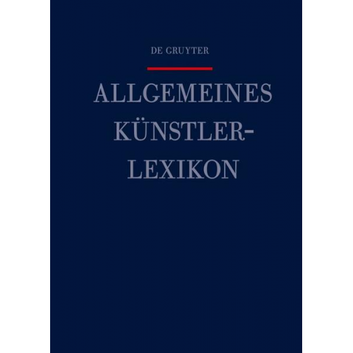 Allgemeines Künstlerlexikon (AKL) / Toroni - Tupynambá